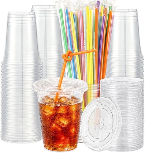100 pack clear plastic - 100, 16